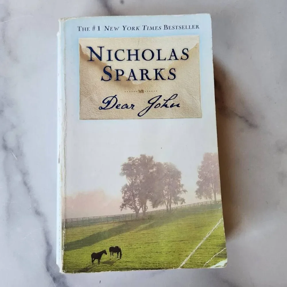 Nicholas Sparks Dear John soft back novel 2007 y2k book